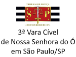 3ª Cível Nossa Senhora Ó